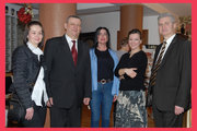 Od lewej: Izabela Grabowska-Chlebio, Kazimierz Gromadzki, Monika Iskandar, Agnieszka Lenart i Damian A. Zaczek